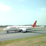 Air India Delhi to London Flight A111