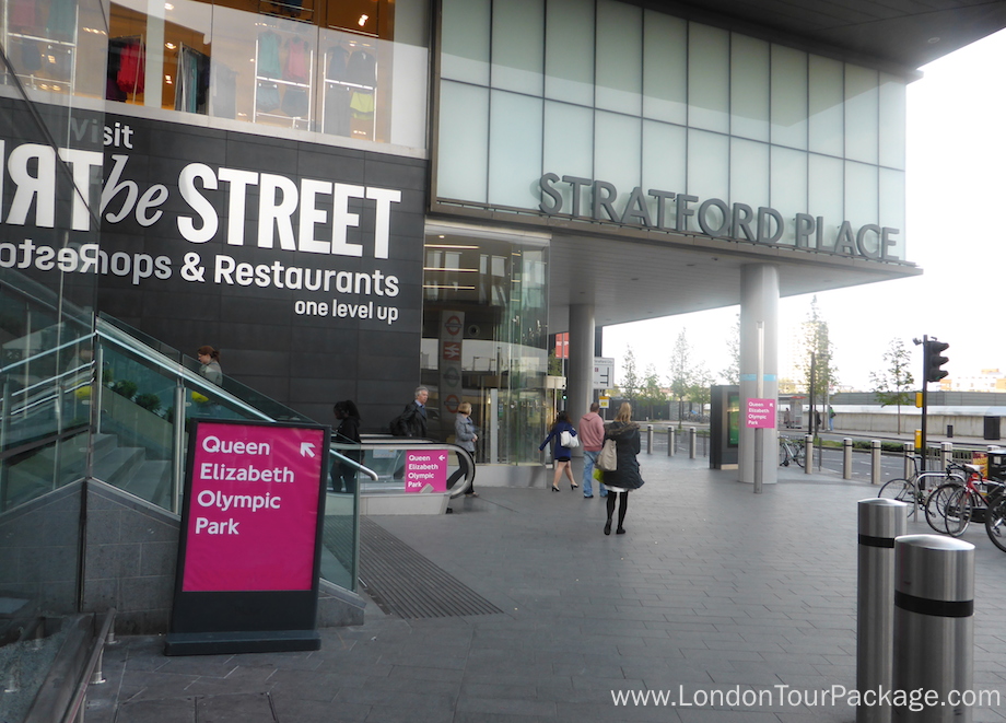 Stratford Tube Station guide to the Olympic Park