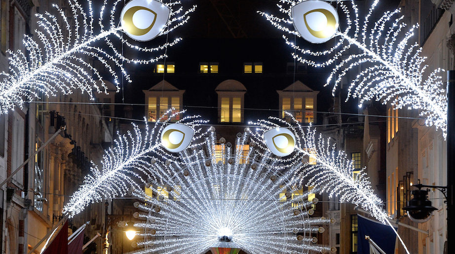 Bond Street Christmas Lights 2014