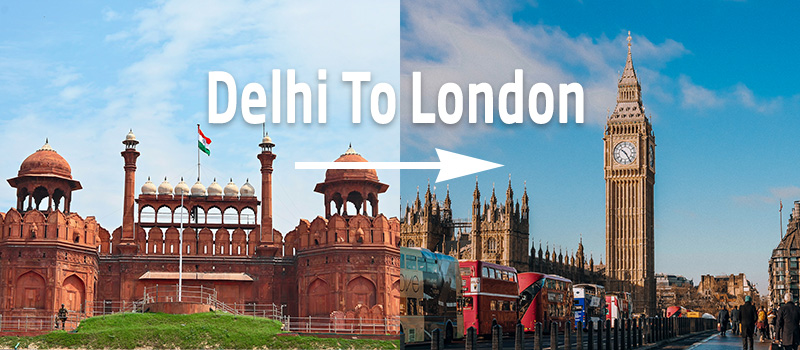 delhi to london tour