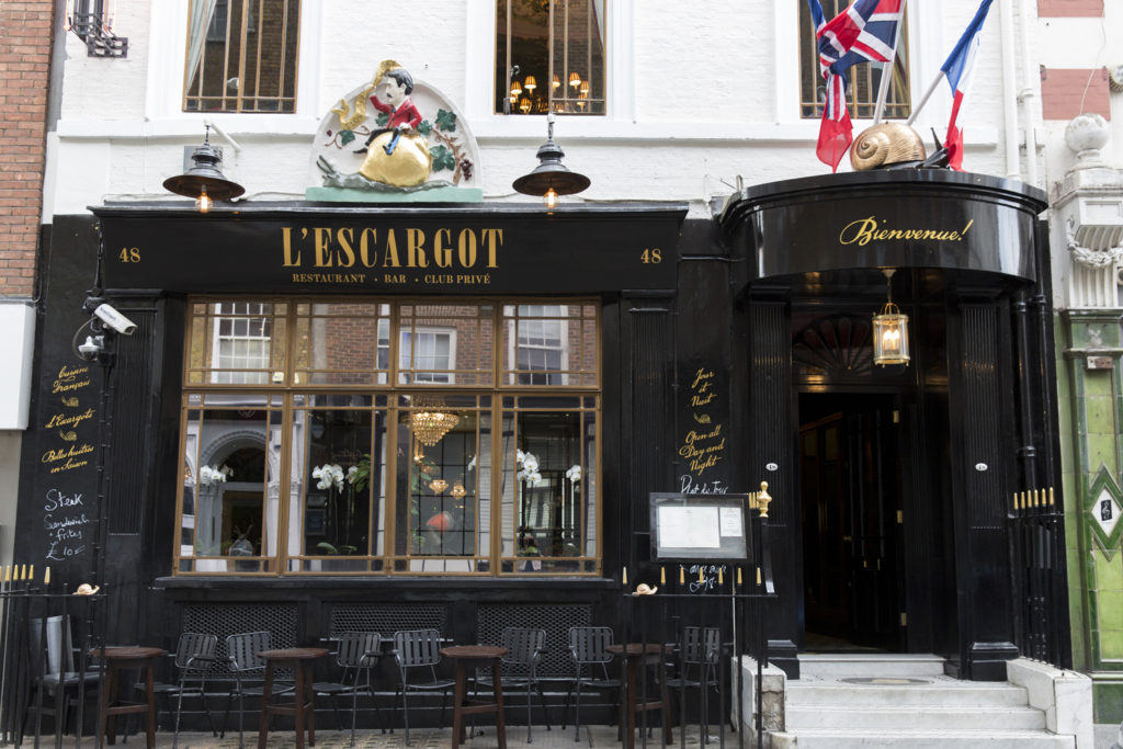 L'Escargot: Restaurant, Bar, Club Prive (Source)