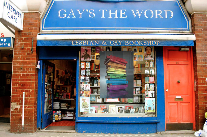 The only gay and lesbian bookstore in the UK.