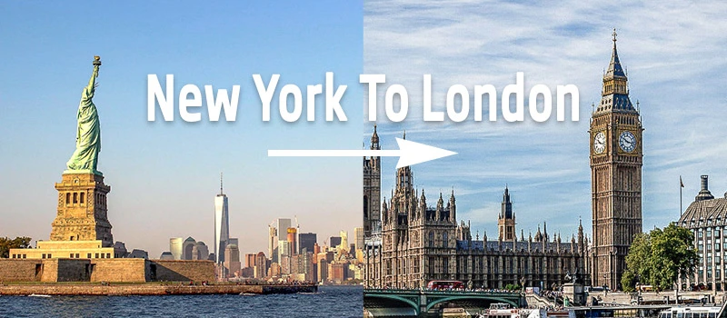 New York to London Tour Package