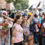 notting hill carnival in 2017 colour dance