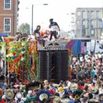notting hill carnival in 2017 dance red bull