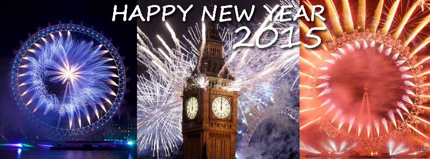 Happy New Year 2015|London Fireworks welcoming 2016|||||||||||