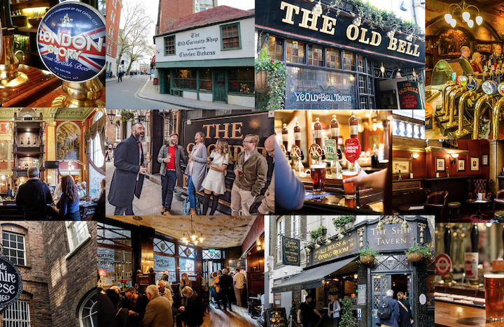 Historical Pub Walking Tour of London
