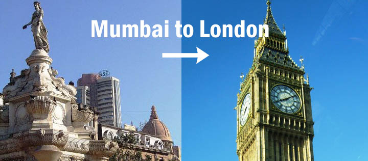 Mumbai to London Tour Package