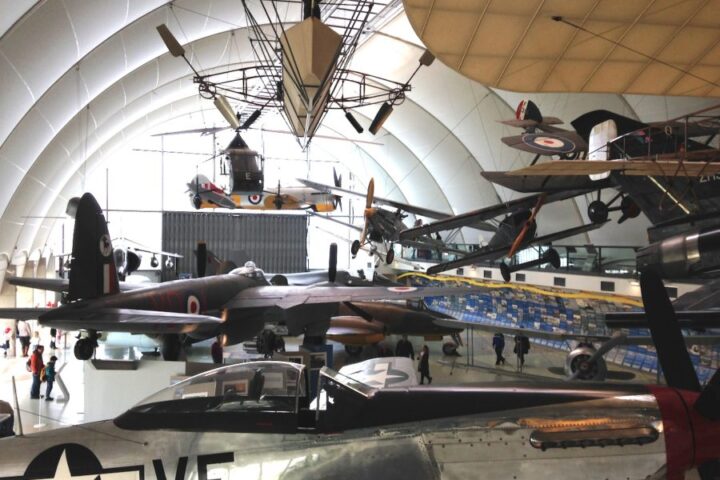 RAF Museum aircraft Display