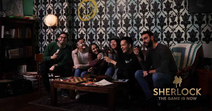 sherlock the escape room game experience