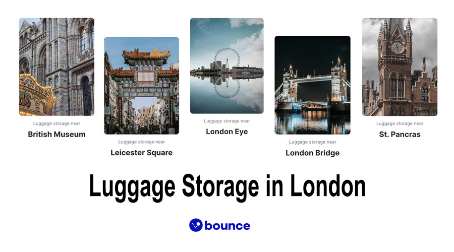 Luggage storage in London
