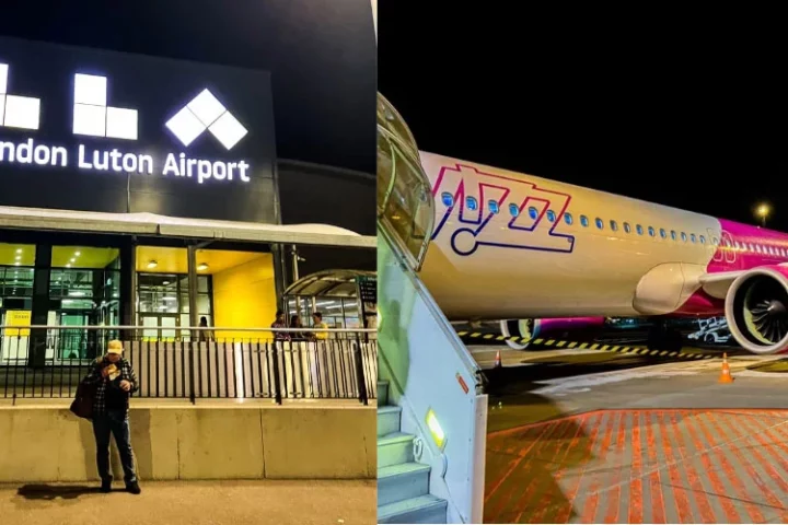 Tallinn to London weekend travel experience with Wizz air and at Luton Airport October 2023