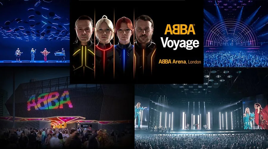 abba voyage london concert tickets and express bus transfer
