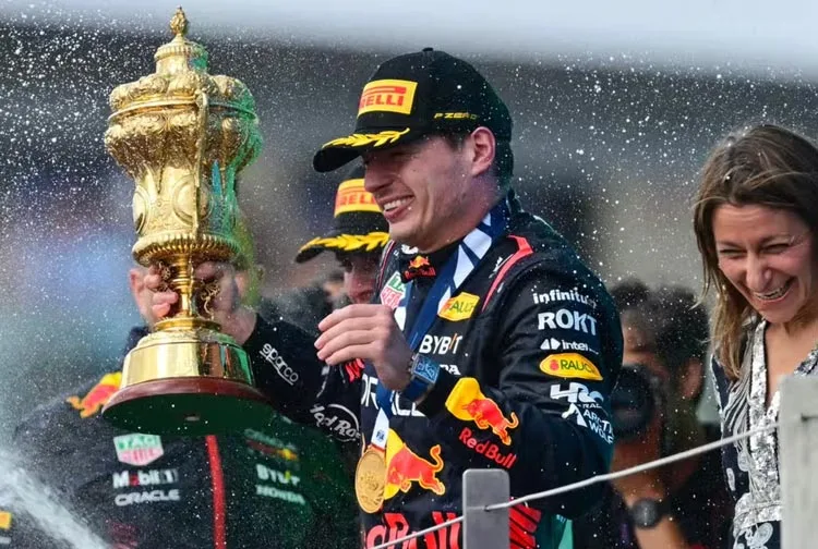 Max Verstappen 2023 British Grand Prix Winner