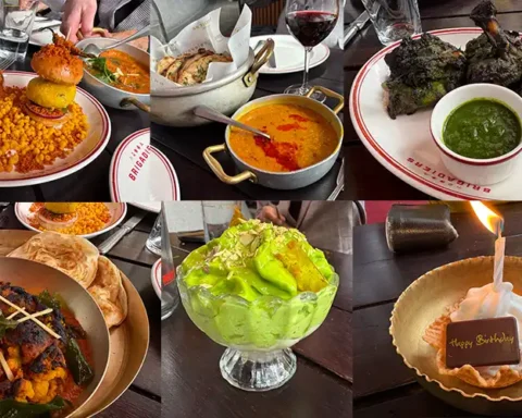 brigadiers london indian food lively atmosphere and sweet surprises