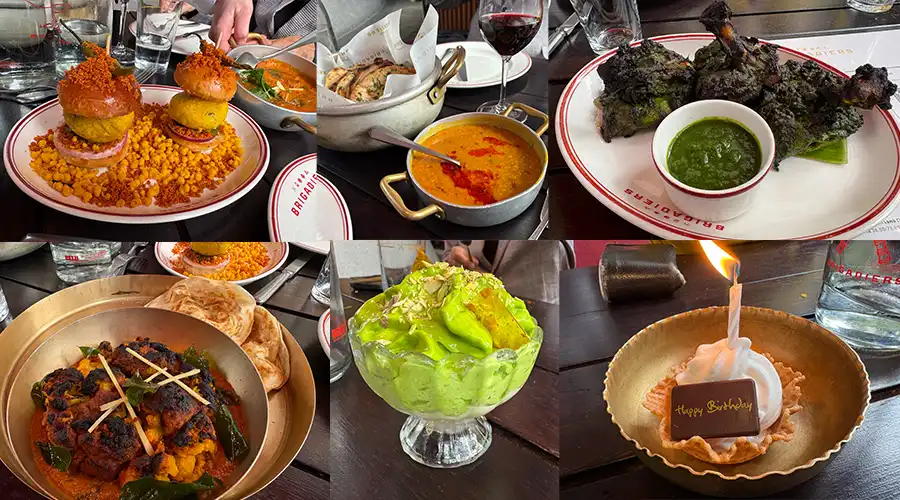 brigadiers london indian food lively atmosphere and sweet surprises