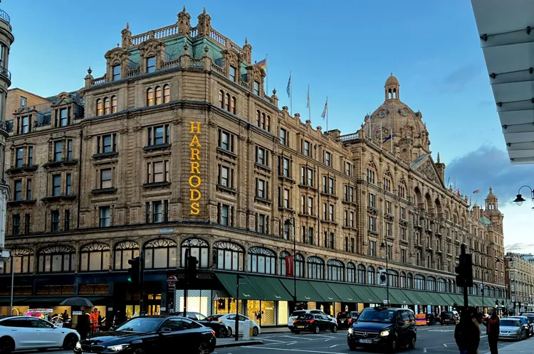 At Harrods, step into a world of opulence that spans seven floors and 300 departments.